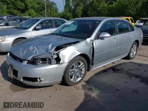 2011 Chevrolet Impala LT Fleet with VIN 2G1WG5EK7B1161734, listed as a IAAI auction lot 42580168 with 158,740 mi miles and . Bid and sale history available at DreamBid. Image 2.