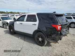 2016 Ford Utility Police Interceptor with VIN 1FM5K8AR9GGD05120, listed as a Copart auction lot 89334145 with 0 mi miles and Clean Title. Bid and sale history available at carsss.com. Image 2.
