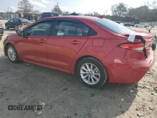 2020 Toyota Corolla LE with VIN 5YFVPRAE7LP106567, listed as a Copart auction lot 44159895 with 61,102 mi miles and Salvage Title. Bid and sale history available at carsss.com. Image 2.