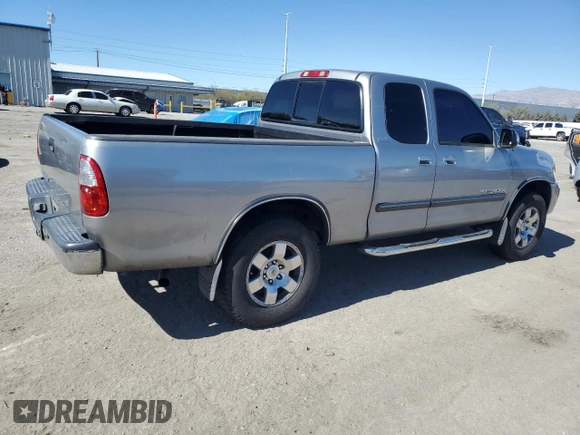2006 Toyota Tundra SR5 with VIN 5TBRU34186S460862, listed as a Copart auction lot 46499395 with 261,479 mi miles and Salvage Title. Bid and sale history available at carsss.com. Image 3.