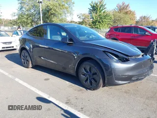 2024 Tesla Model Y with VIN 7SAYGDED0RF178607, listed as a IAAI auction lot 40549695 with Not Provided miles and . Bid and sale history available at DreamBid. Image 1.