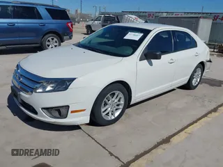 2012 Ford Fusion S with VIN 3FAHP0GA0CR137074, listed as a IAAI auction lot 41756162 with 165,205 mi miles. Bid and sale history available at carsss.com. Image 2.