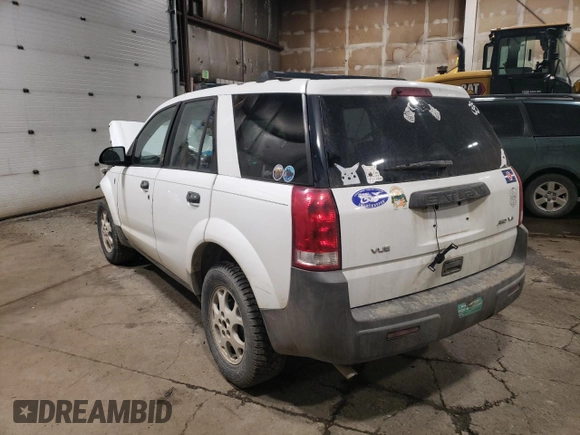 2002 Saturn VUE with VIN 5GZCZ63B42S802639, listed as a Copart auction lot 84296334 with Not Provided miles and Salvage Title. Bid and sale history available at DreamBid. Image 2.