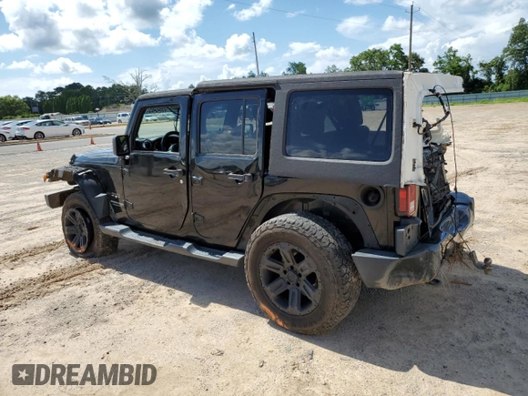 2018 Jeep Wrangler Unlimited Sahara with VIN 1C4HJWEG1JL926982, listed as a Copart auction lot 60640485 with 138,099 mi miles and Salvage title. Bid and sale history available at DreamBid. Image 2.