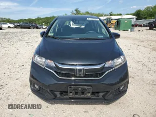2019 Honda Fit EX with VIN 3HGGK5H80KM740455, listed as a Copart auction lot 61333505 with 27,504 mi miles and Salvage title. Bid and sale history available at DreamBid. Image 5.
