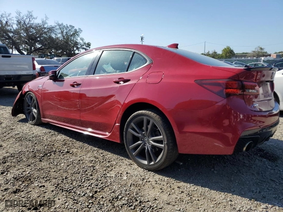 2019 Acura TLX w/A-Spec Pkg with VIN 19UUB3F61KA000581, listed as a Copart auction lot 52616485 with 99,771 mi miles and Non Repairable. Bid and sale history available at carsss.com. Image 2.