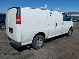 2006 Chevrolet Express Cargo with VIN 1GCFG15XX61261303, listed as a IAAI auction lot 41853813 with 174,363 mi miles and . Bid and sale history available at DreamBid. Image 4.