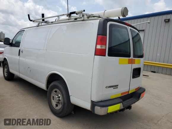 2014 Chevrolet Express Cargo with VIN 1GCWGFCA2E1915057, listed as a Copart auction lot 52590835 with 148,704 mi miles and Clean title. Bid and sale history available at DreamBid. Image 2.