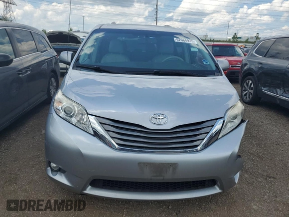 2011 Toyota Sienna XLE AAS с VIN 5TDYK3DCXBS169073, выставлен на аукционе Copart как лот 62084925 с пробегом 153 888 миль миль и Списание • Salvage title. История ставок и продаж доступна на DreamBid. Изображение 5.