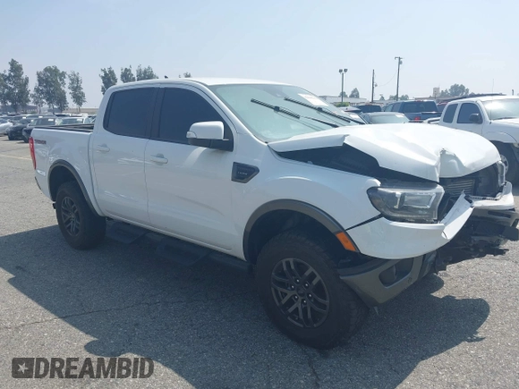 2021 Ford Ranger XL with VIN 1FTER4FH8MLE01283, listed as a IAAI auction lot 41698312 with 42,781 mi miles and . Bid and sale history available at DreamBid. Image 1.