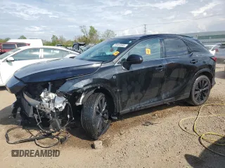 2023 Lexus RX 500h F Sport Performance z VIN 2T2BCMEA6PC003554, wystawiony jako Copart lot #55933585 z przebiegiem Nie podano mil oraz Szkoda całkowita • Salvage title. Historia ofert i sprzedaży dostępna na DreamBid. Obrazek 1.
