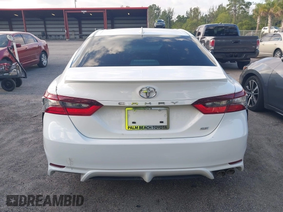 2022 Toyota Camry SE with VIN 4T1G11AK7NU039746, listed as a IAAI auction lot 41901908 with 18,839 mi miles and . Bid and sale history available at DreamBid. Image 16.