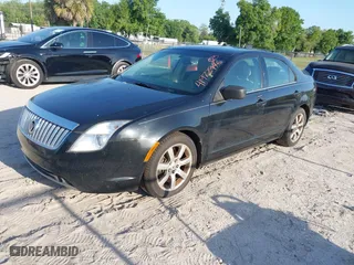 2010 Mercury Milan Premier with VIN 3MEHM0JA9AR632011, listed as a IAAI auction lot 41972946 with 211,955 mi miles. Bid and sale history available at carsss.com. Image 2.
