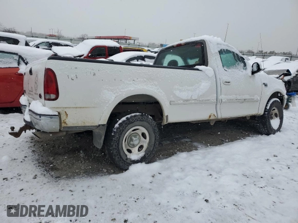 1998 Ford F-150 with VIN 1FTRF18L9WNB61551, listed as a Copart auction lot 82864544 with Not provided miles and Salvage title. Bid and sale history available at DreamBid. Image 3.