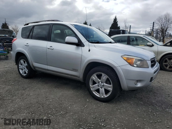 2007 Toyota RAV4 Sport with VIN JTMBK32V575016138, listed as a Copart auction lot 47578385 with 173,432 mi miles and Clean Title. Bid and sale history available at carsss.com. Image 4.