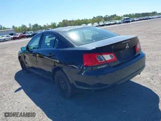 2012 Mitsubishi Galant ES with VIN 4A32B3FF6CE021035, listed as a IAAI auction lot 41851056 with 272,470 mi miles. Bid and sale history available at carsss.com. Image 3.