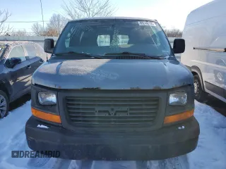 2011 GMC Savana Cargo Van with VIN 1GTW7FCA3B1123382, listed as a Copart auction lot 89340135 with 323,662 mi miles and Clean Title. Bid and sale history available at carsss.com. Image 5.