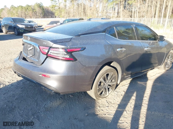 2022 Nissan Maxima SV with VIN 1N4AA6CVXNC504238, listed as a IAAI auction lot 41688376 with 66,838 mi miles. Bid and sale history available at carsss.com. Image 4.