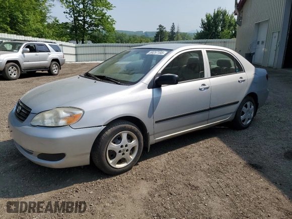 2007 Toyota Corolla CE with VIN 2T1BR32E17C804560, listed as a Copart auction lot 59257155 with 282,147 mi miles and Non repairable. Bid and sale history available at DreamBid. Image 1.