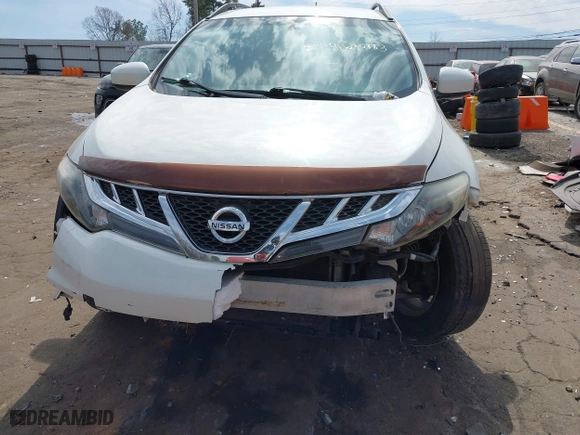 2014 Nissan Murano SL with VIN JN8AZ1MU1EW418461, listed as a IAAI auction lot 41690883 with 191,612 mi miles. Bid and sale history available at carsss.com. Image 6.