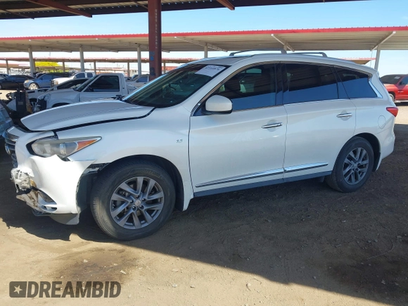 2014 Infiniti QX60 с VIN 5N1AL0MN4EC502836, выставлен на аукционе IAAI как лот 42164876 с пробегом 117 886 миль миль и . История ставок и продаж доступна на DreamBid. Изображение 17.