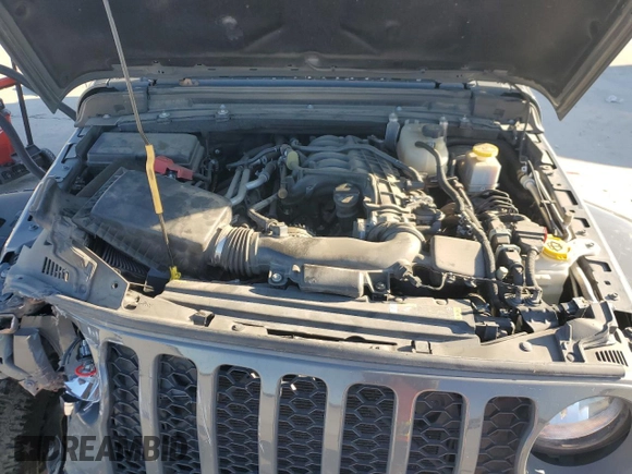2022 Jeep Gladiator Sport S with VIN 1C6JJTAG4NL147305, listed as a Copart auction lot 88258485 with 64,297 mi miles and Salvage title. Bid and sale history available at DreamBid. Image 12.