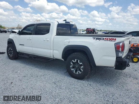 2021 Toyota Tacoma 4WD SR5 with VIN 3TYDZ5BNXMT001810, listed as a Copart auction lot 50374645 with 38,362 mi miles and Non Repairable. Bid and sale history available at carsss.com. Image 2.