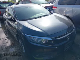 2017 Honda Civic Sedan LX with VIN 2HGFC2F6XHH552820, listed as a IAAI auction lot 42035350 with 1 mi miles. Bid and sale history available at carsss.com. Image 1.