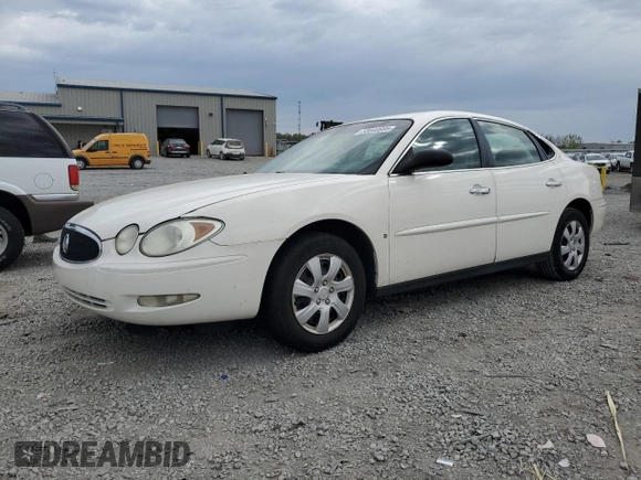 2006 Buick LaCrosse CX with VIN 2G4WC582X61225555, listed as a Copart auction lot 53040885 with 186,217 mi miles and Salvage title. Bid and sale history available at DreamBid. Image 1.