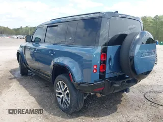 2023 Land Rover Defender X-Dynamic SE with VIN SALE27EU8P2221129, listed as a IAAI auction lot 41955991 with 25,051 mi miles and . Bid and sale history available at DreamBid. Image 3.
