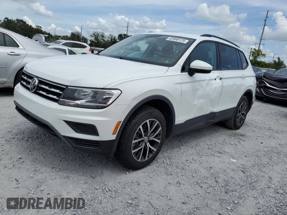 2021 Volkswagen Tiguan S with VIN 3VV1B7AX8MM051382, listed as a Copart auction lot 63998125 with 110,575 mi miles and Clean title. Bid and sale history available at DreamBid. Image 1.