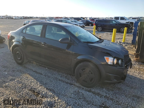 2014 Chevrolet Sonic LS with VIN 1G1JA5SG3E4224476, listed as a Copart auction lot 49439985 with 125,394 mi miles and Salvage title. Bid and sale history available at DreamBid. Image 4.