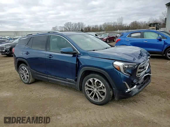2019 GMC Terrain SLT with VIN 3GKALPEX5KL350423, listed as a Copart auction lot 50354785 with 48,438 mi miles and Clean Title. Bid and sale history available at carsss.com. Image 11.