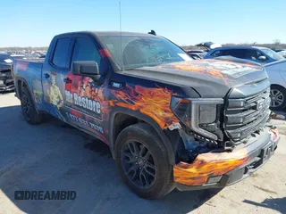 2023 GMC Sierra 1500 z VIN 1GTVUCE85PZ334282, wystawiony jako IAAI lot #41695336 z przebiegiem 30 255 mil mil oraz . Historia ofert i sprzedaży dostępna na DreamBid. Obrazek 1.
