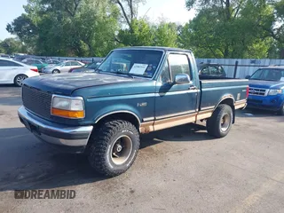 1995 Ford F-150 with VIN 1FTEF14H0SNA66791, listed as a IAAI auction lot 42583333 with 236,624 mi miles and . Bid and sale history available at DreamBid. Image 2.