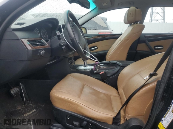 2010 BMW 5 Series 528i with VIN WBANU5C5XAC364163, listed as a Copart auction lot 42795125 with 146,822 mi miles and Salvage Title. Bid and sale history available at DreamBid. Image 7.