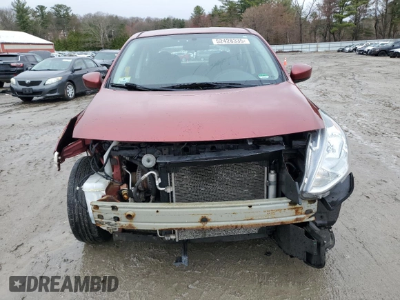 2016 Nissan Versa SV with VIN 3N1CN7AP8GL877533, listed as a Copart auction lot 52428335 with 137,842 mi miles and Salvage Title. Bid and sale history available at carsss.com. Image 5.