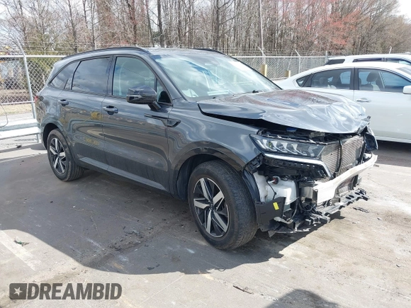 2021 Kia Sorento S with VIN 5XYRL4LC3MG008296, listed as a IAAI auction lot 41690529 with 38,539 mi miles and . Bid and sale history available at DreamBid. Image 1.