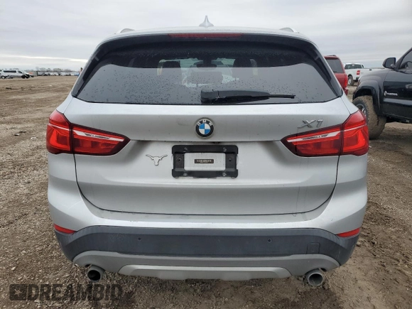 2018 BMW X1 sDrive28i with VIN WBXHU7C32J5L05237, listed as a Copart auction lot 45480895 with 75,638 mi miles and Salvage Title. Bid and sale history available at carsss.com. Image 6.