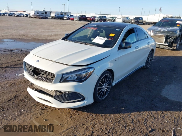 2018 Mercedes-Benz CLA 250 with VIN WDDSJ4EB2JN514126, listed as a IAAI auction lot 41743868 with 46,103 mi miles and . Bid and sale history available at DreamBid. Image 18.