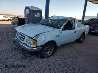2002 Ford Ranger XL with VIN 1FTYR10U62PA83848, listed as a Copart auction lot 87586385 with 123,687 mi miles and Salvage Title. Bid and sale history available at carsss.com. Image 1.
