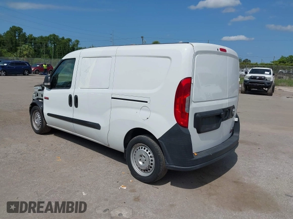 2017 Ram ProMaster City Cargo Tradesman with VIN ZFBERFAB4H6E68519, listed as a IAAI auction lot 42175891 with 152,010 mi miles and . Bid and sale history available at DreamBid. Image 3.
