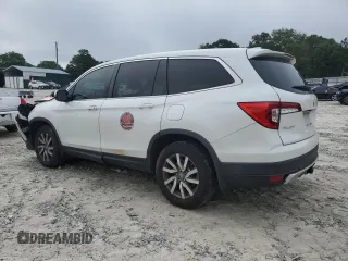 2022 Honda Pilot EX-L with VIN 5FNYF5H50NB014407, listed as a Copart auction lot 60507325 with 71,067 mi miles and Salvage title. Bid and sale history available at DreamBid. Image 2.