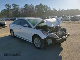 2016 Hyundai Sonata Hybrid SE with VIN KMHE24L15GA013323, listed as a Copart auction lot 49508115 with 0 mi miles and Salvage Title. Bid and sale history available at carsss.com. Image 10.