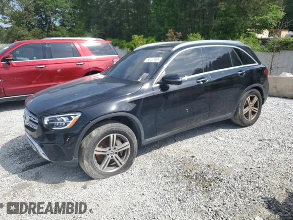 2021 Mercedes-Benz GLC with VIN W1N0G8EB8MV289411, listed as a Copart auction lot 54137655 with 88,187 mi miles and Clean Title. Bid and sale history available at carsss.com. Image 1.