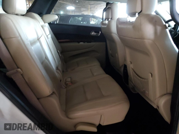 2014 Dodge Durango Citadel with VIN 1C4RDHEG2EC537071, listed as a Copart auction lot 89170355 with 108,084 mi miles and Salvage title. Bid and sale history available at DreamBid. Image 11.