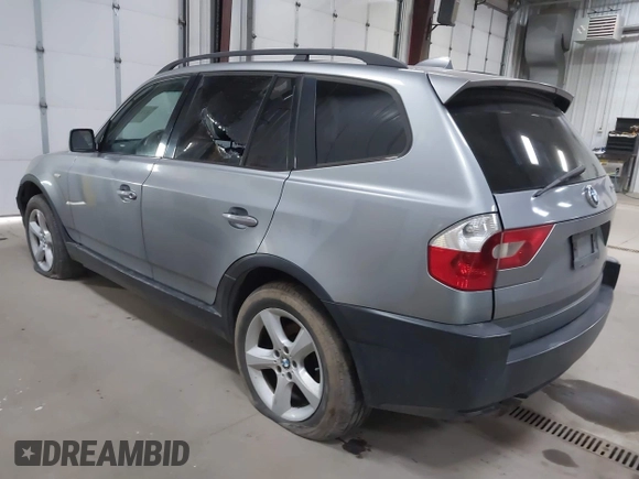 2004 BMW X3 3.0i with VIN WBXPA93444WC33516, listed as a IAAI auction lot 42135338 with 104,141 mi miles. Bid and sale history available at carsss.com. Image 3.