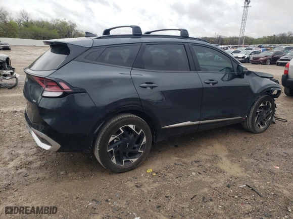2024 Kia Sportage SX-Prestige with VIN 5XYK5CDF5RG201121, listed as a Copart auction lot 51241945 with 4,137 mi miles and Salvage Title. Bid and sale history available at carsss.com. Image 3.