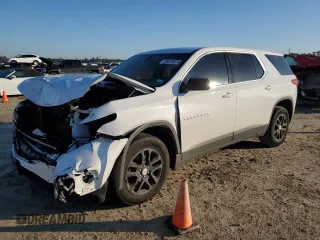 2018 Chevrolet Traverse LS with VIN 1GNERLKW0JJ207571, listed as a Copart auction lot 86076374 with 119,450 mi miles and Salvage Title. Bid and sale history available at carsss.com. Image 1.