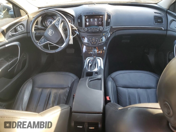 2014 Buick Regal with VIN 2G4GK5EX5E9217404, listed as a Copart auction lot 79680124 with 144,465 mi miles and Salvage Title. Bid and sale history available at carsss.com. Image 8.